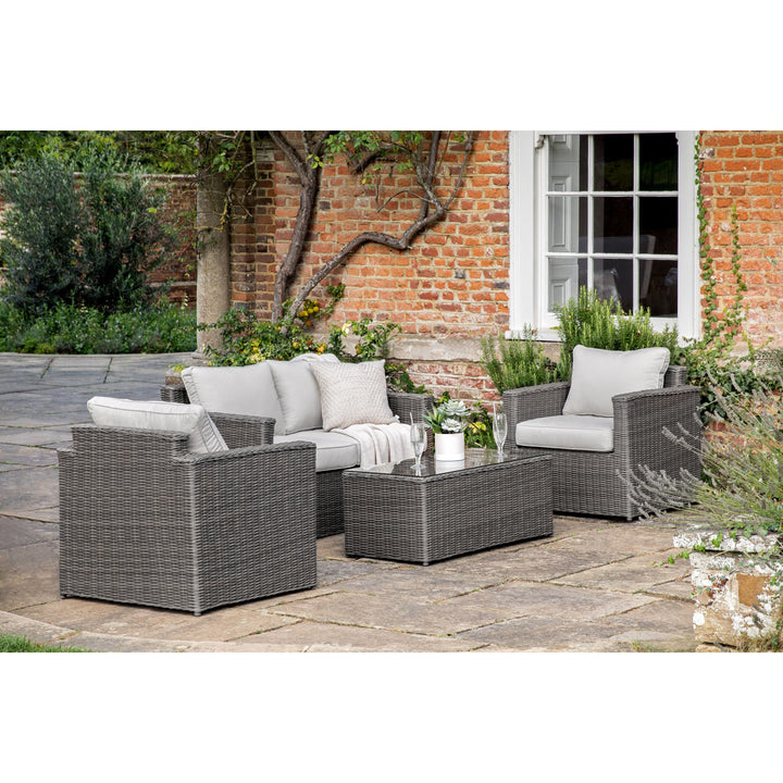 Calvi Square Outdoor Rattan Sofa Set