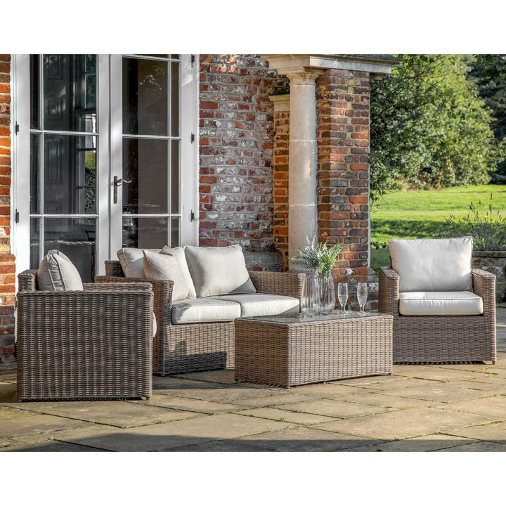 Calvi Square Outdoor Rattan Sofa Set