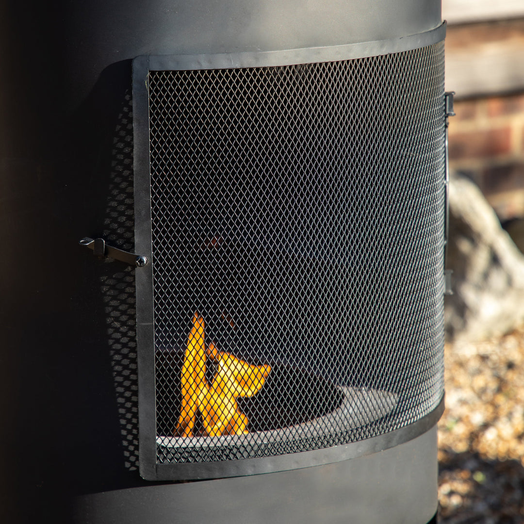 Firenze Chiminea with Pizza Shelf