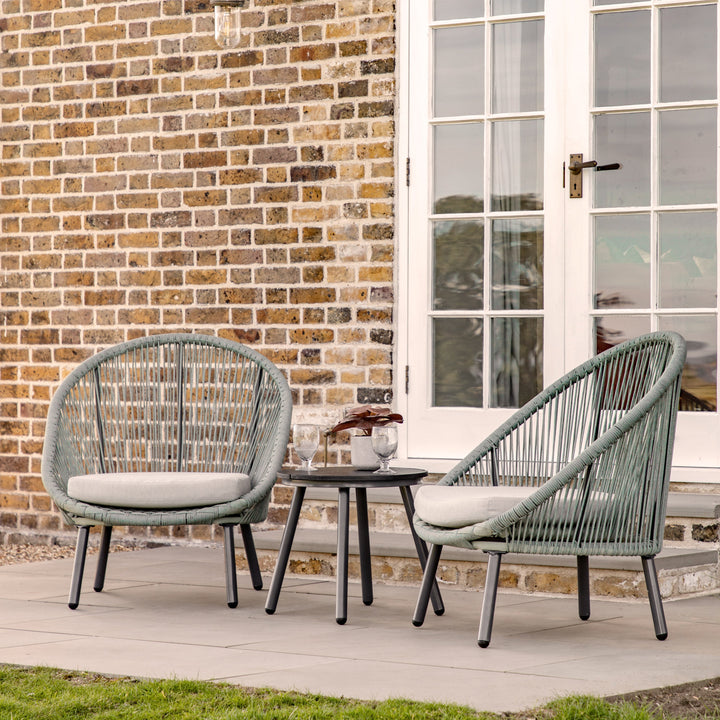 Lamezia 2 Seater Bistro Set Sage