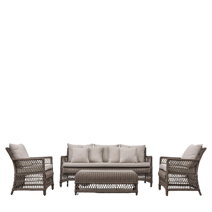 Cagliari Outdoor Wicker Lounge Set