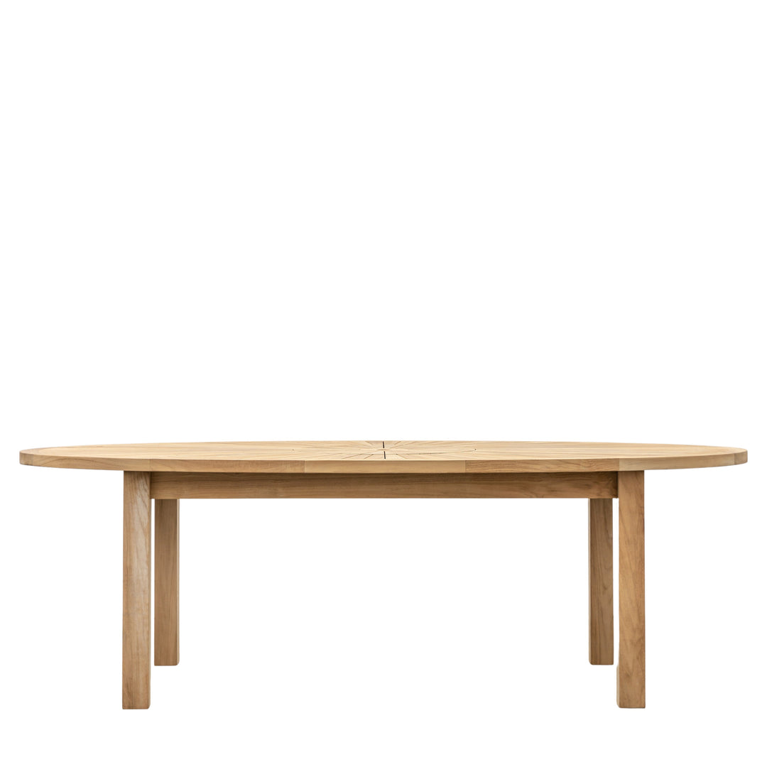 Champillet Outdoor Teak Dining Table