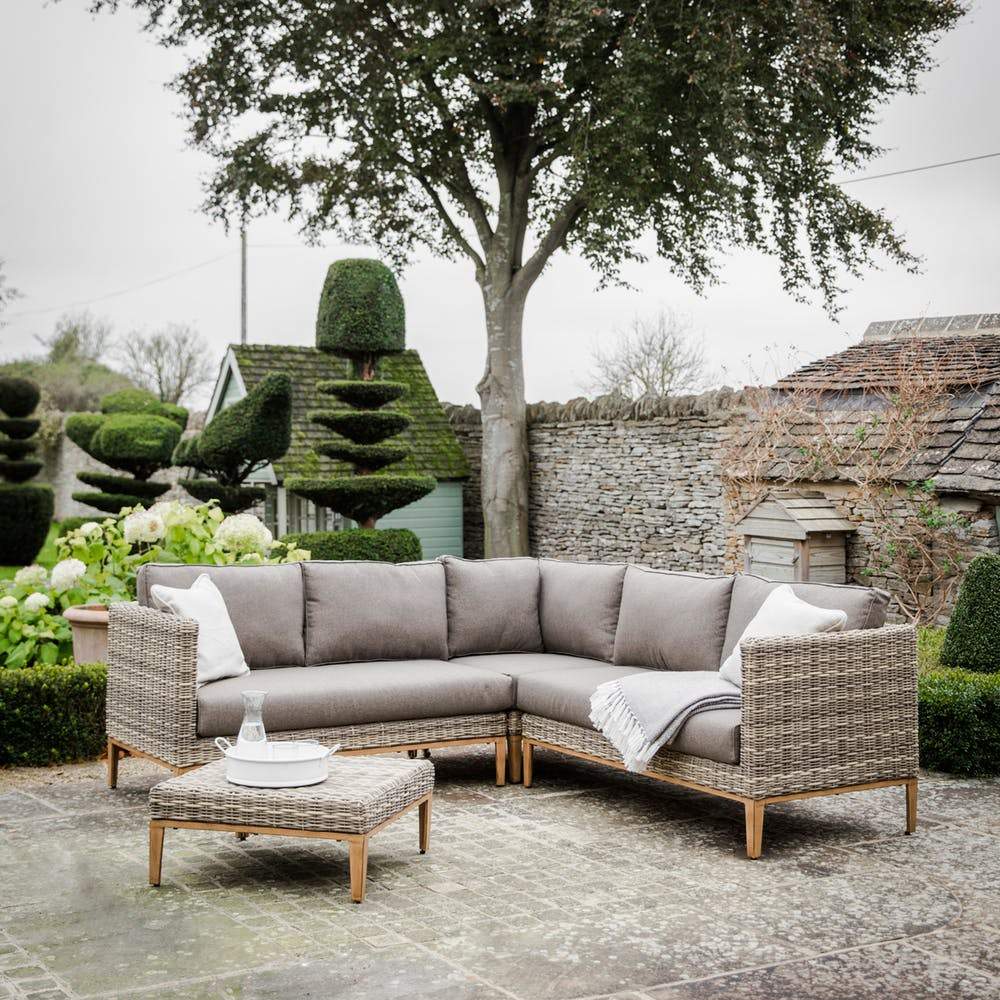 Walderton Corner Outdoor Rattan Sofa Set