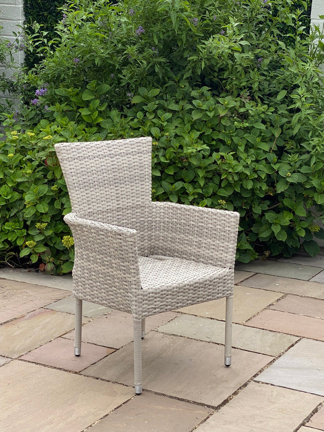 Alicante 4 Seater Outdoor Garden Rattan Stacking Set