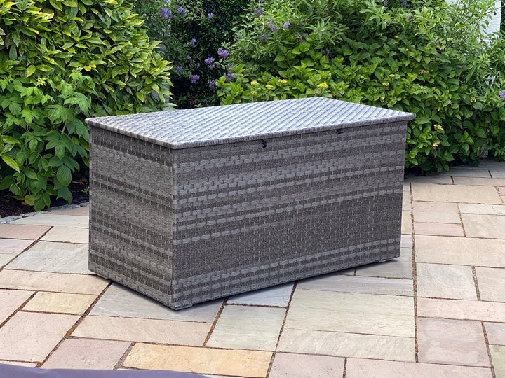 Amalfi Outdoor Storage Box in Dark Grey