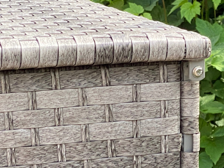 Amalfi Outdoor Storage Box in Dark Grey