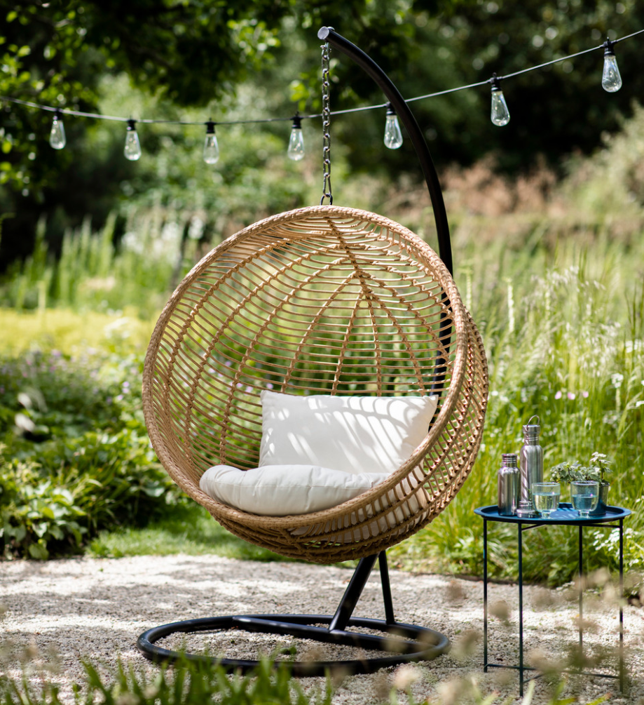 Hampstead Indoor & Outdoor Bamboo Hanging Nest Chair