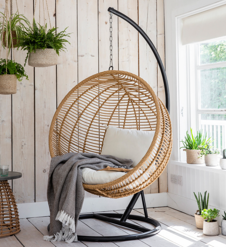 Hampstead Indoor & Outdoor Bamboo Hanging Nest Chair