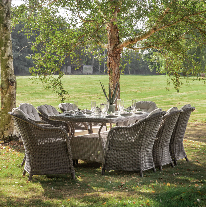 Fior 6 Seater Outdoor Rattan Dining Set