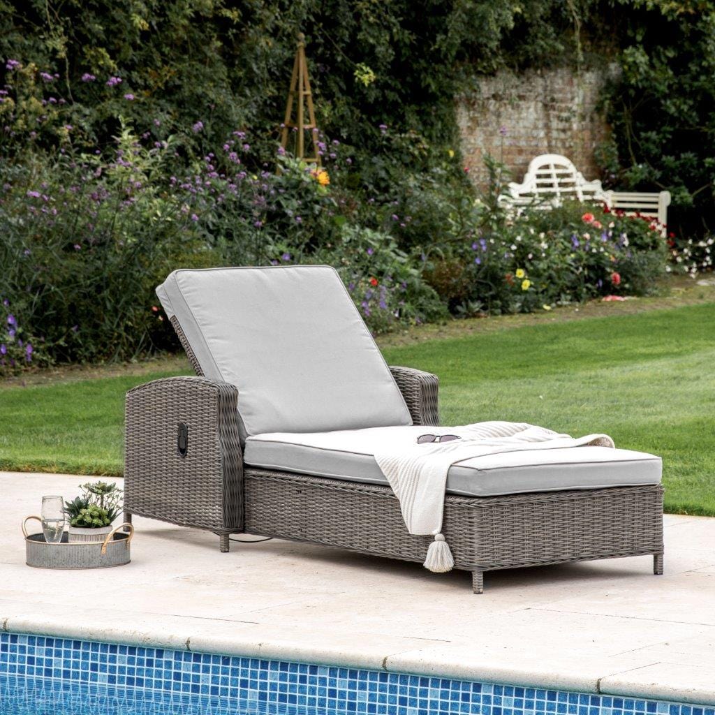 Sovera Sunlounger Grey